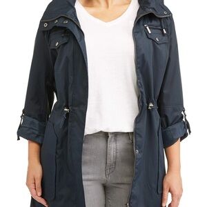 Yoki Women's Dark Blue Utility Jacket size L